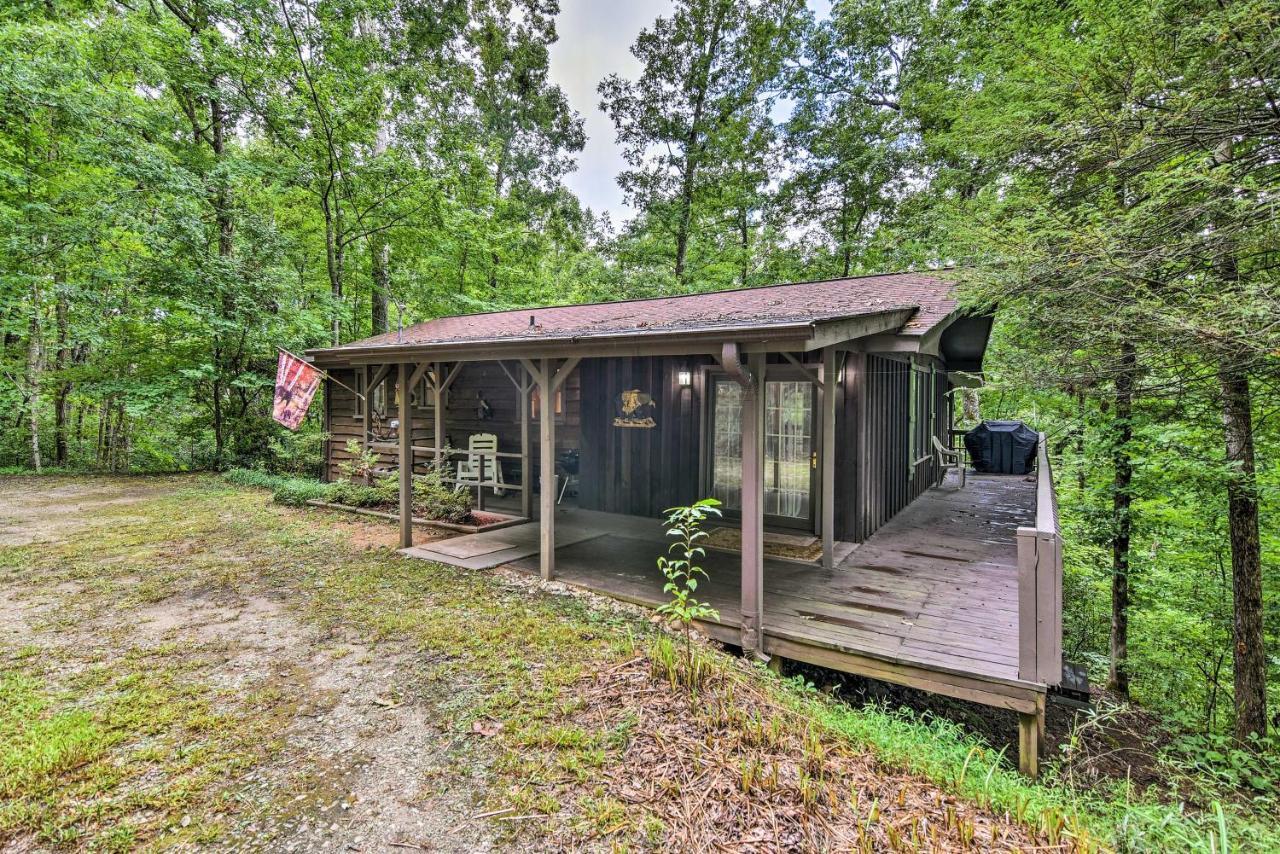 Robbinsville Cabin With Deck 3 Mi To Fontana Lake! Dış mekan fotoğraf